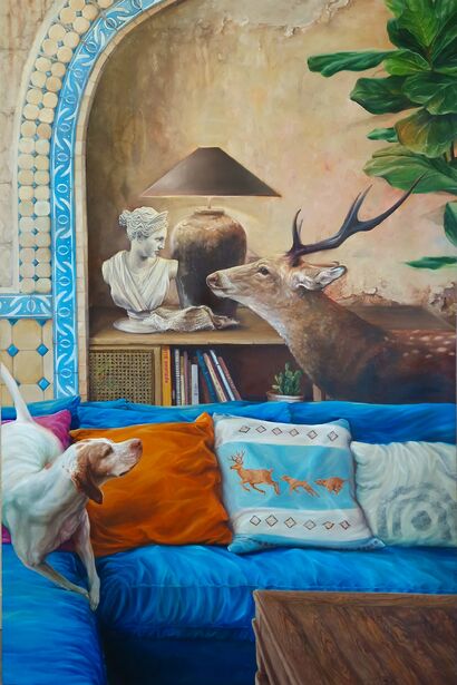 Actaeon\'s choice - a Paint Artowrk by Irolando  Gattorno Ojeda 