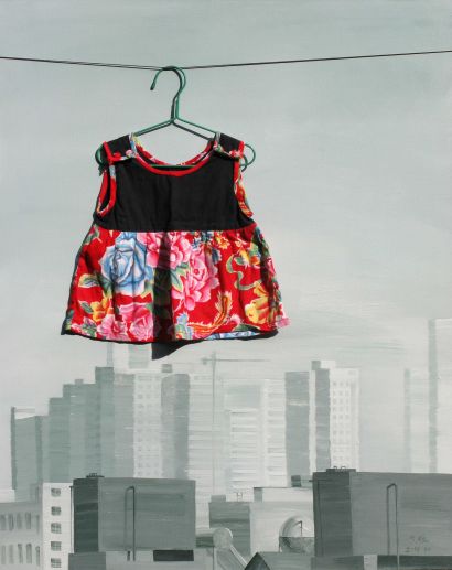 Sunny Sky - a Paintings Artwork by Jason