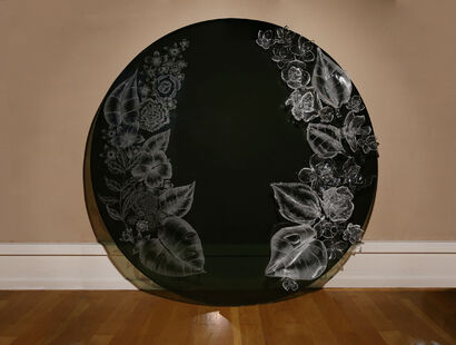  Floral Study — Through the looking glass - A Sculpture & Installation Artwork by Galla Theodosis