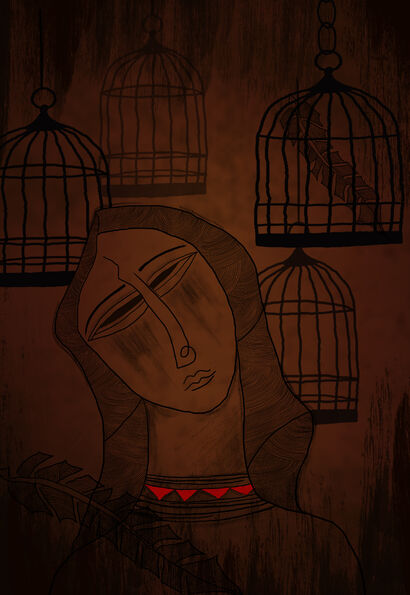 Dark Prison - A Digital Art Artwork by Aiza