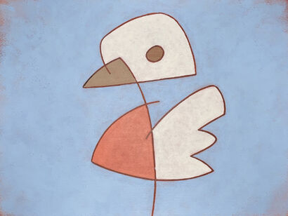 Robin 2 - a Paint Artowrk by J Ahoy