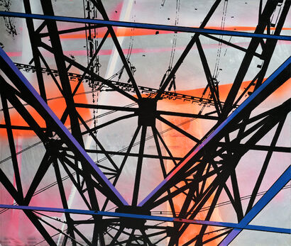 Intersections of Energy - a Paint Artowrk by B_APP_TREE