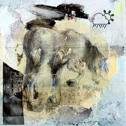 - Horse - - a Paint Artowrk by Lorenzo Romani