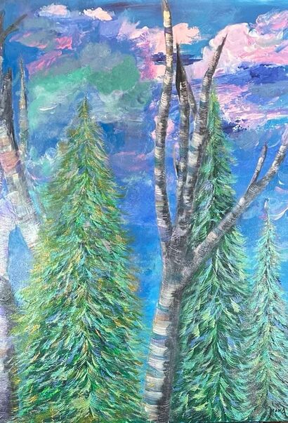 Arbores - a Paint Artowrk by MONA LEBLOND