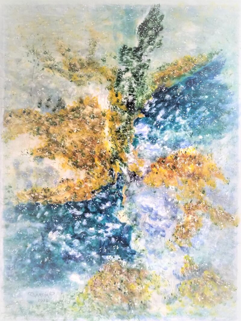 Nebulosa 1 - a Paint by Oliverio García- Palencia