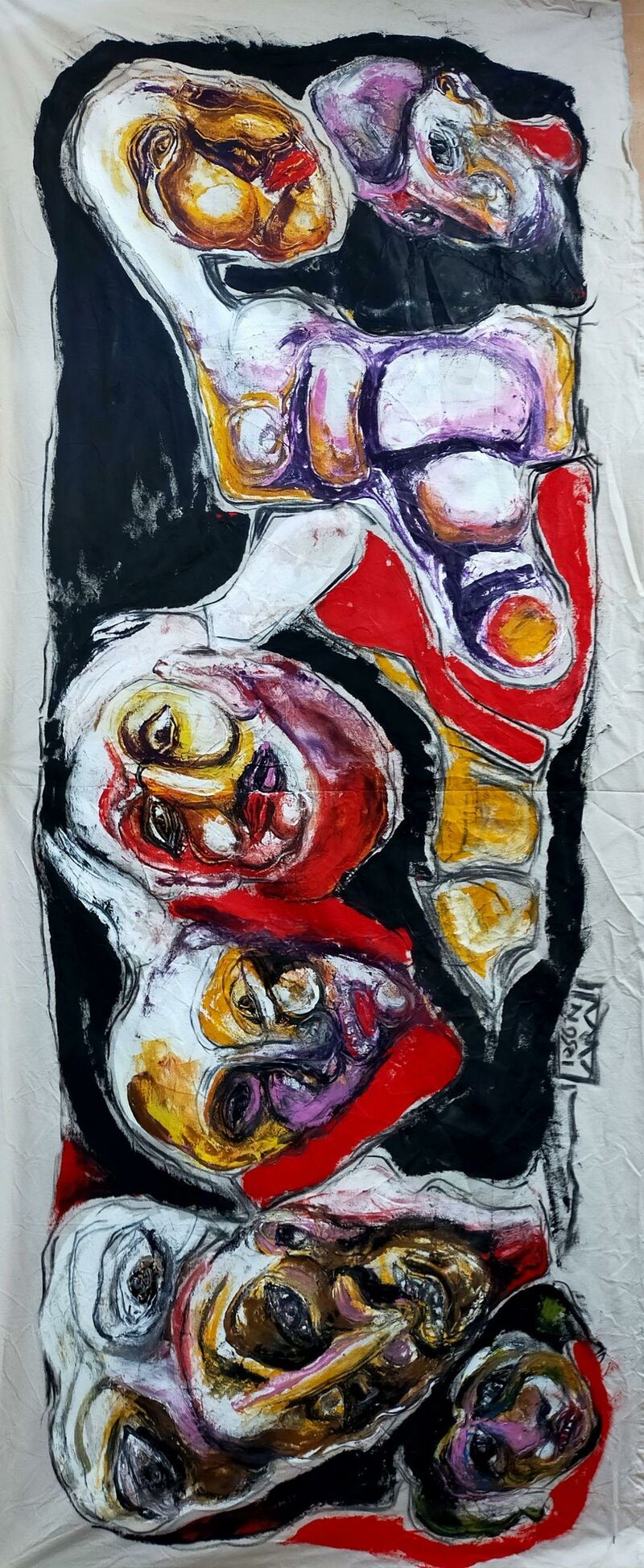 INGIURIOSO - a Paintings by Lara Tosoni