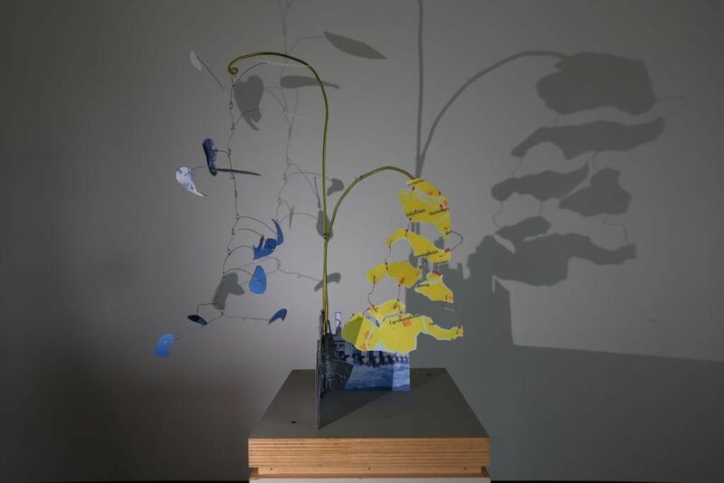 Luctor et emergo - a Sculpture & Installation by Marieke  Kuiper-Oudejans 