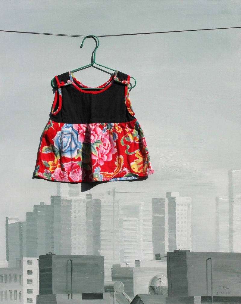 Sunny Sky - a Paintings by Yan Zhisheng