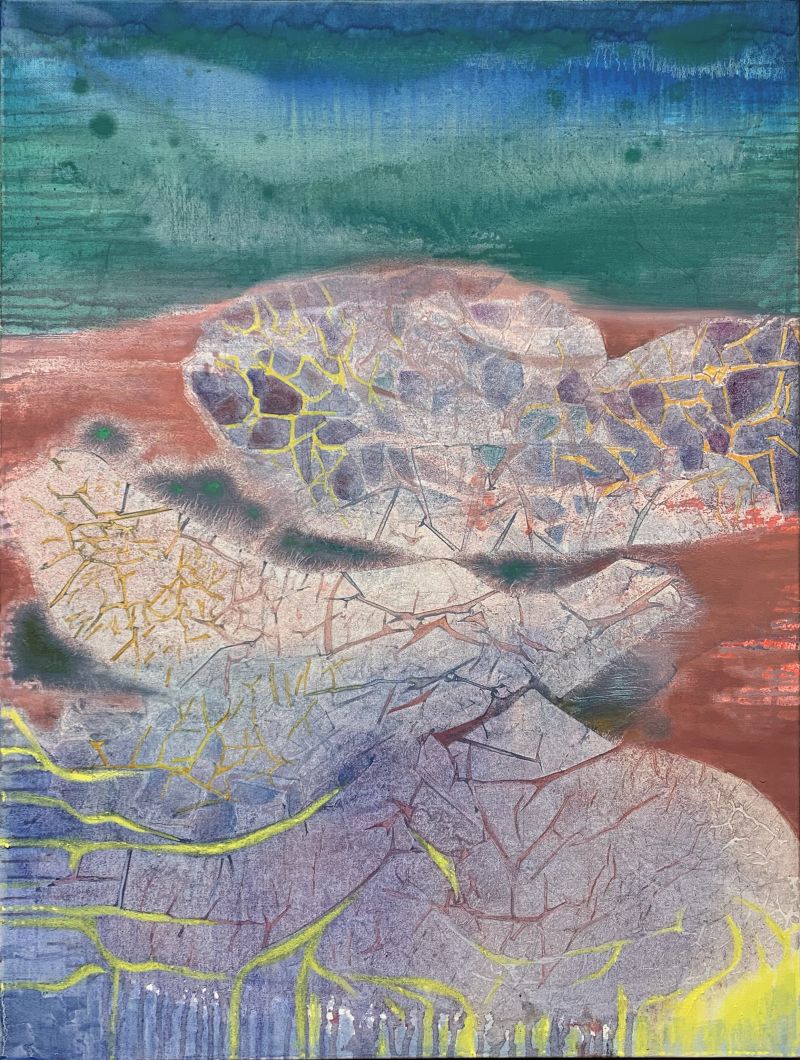 Bird's Eye View - a Paintings by Michael  Sheng
