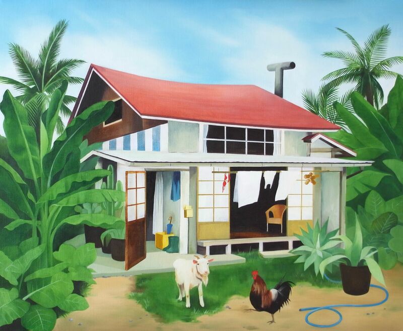 house - a Paint by Yukino Iwatsuki