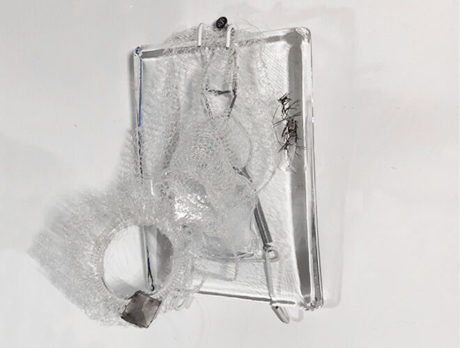 Cervello evaporato - a Sculpture & Installation by Angela De Biase