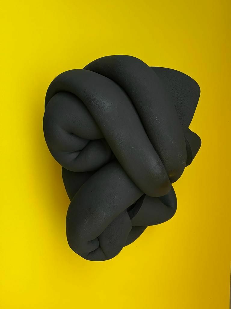 Black Foam  - a Sculpture & Installation by Manuele Mirabella