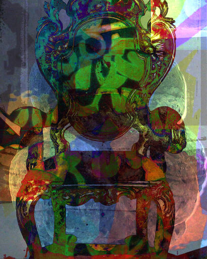 Poltrone e Potere N°7 - a Digital Art Artowrk by Maria Salvaggio