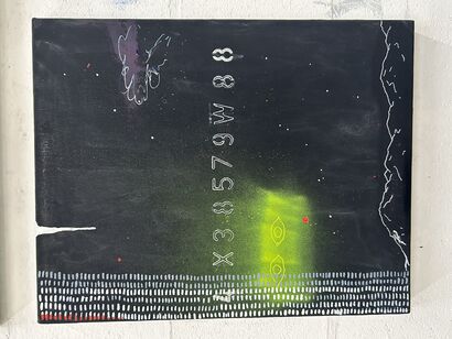 Numbers - a Paint Artowrk by steve dutton