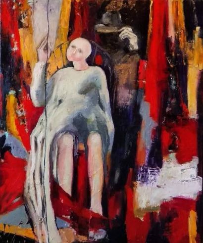 The thread of life - a Paint Artwork by Megi Bo