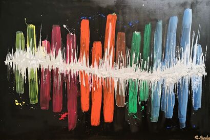 Vibrazioni  - a Paint Artowrk by Chiara Scala