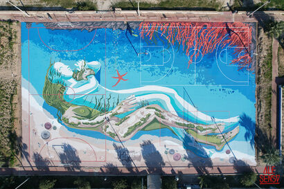 Quiete (aka La Porta del Mare) - A Urban Art Artwork by Ale Senso