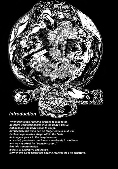 Morphology of Crystallized Pain - a Digital Art Artowrk by hanie