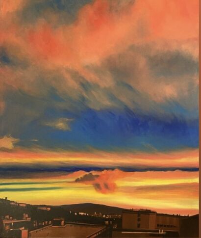 Il cielo sopra Trieste  - a Paint Artowrk by Lucia Canzian