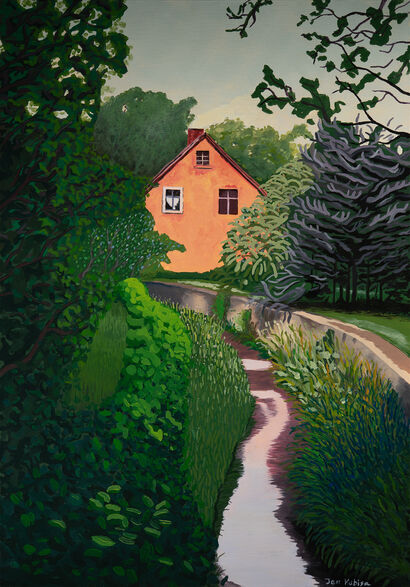 Splendid Isolation - a Paint Artowrk by Jan Kubisa