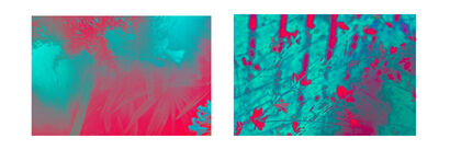Color rush / Summer splash #6. Diptych - a Photographic Art Artowrk by Olga Neff