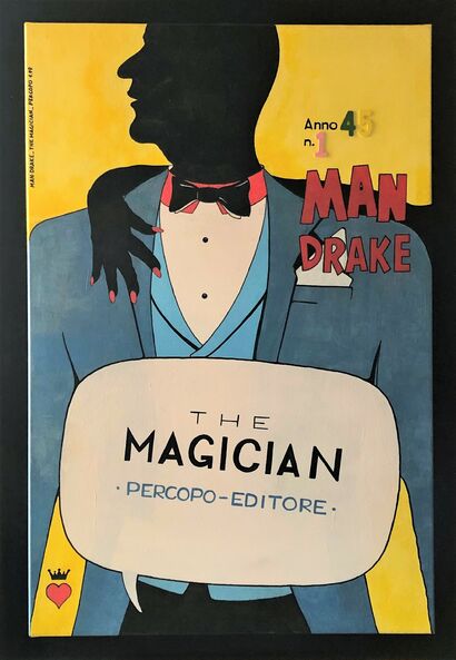 ManDrake the Magician - a Paint Artowrk by Pērcopo