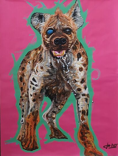 La hiena - a Paint Artowrk by Jano