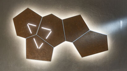 Argilla - Lampada da parete - a Art Design Artowrk by Marco Locatelli