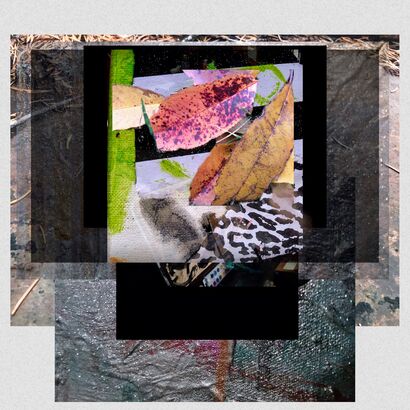 The Beauty of Aging Kimono 7 - a Paint Artowrk by Jan Kirstein Rigor