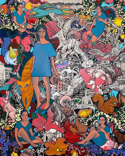 Release  - a Paint Artowrk by Yulia Novikova