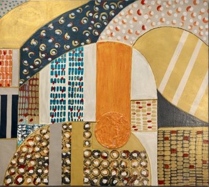 Sunset over here dreamed city - a Paintings Artwork by Sublimateria