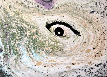 Eye of the Universe - a Paint Artowrk by HsunArt