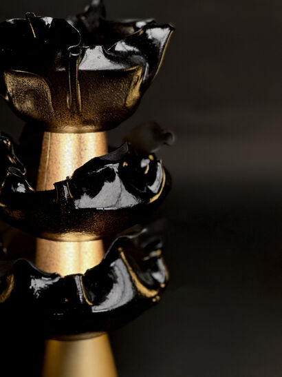 The Spoils: Lights from Waste - a Sculpture & Installation Artowrk by Yasamin Shaikhi