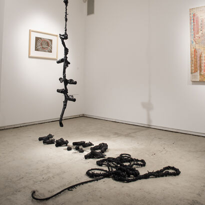 “Spinal column” - A Sculpture & Installation Artwork by Carmit Hassine