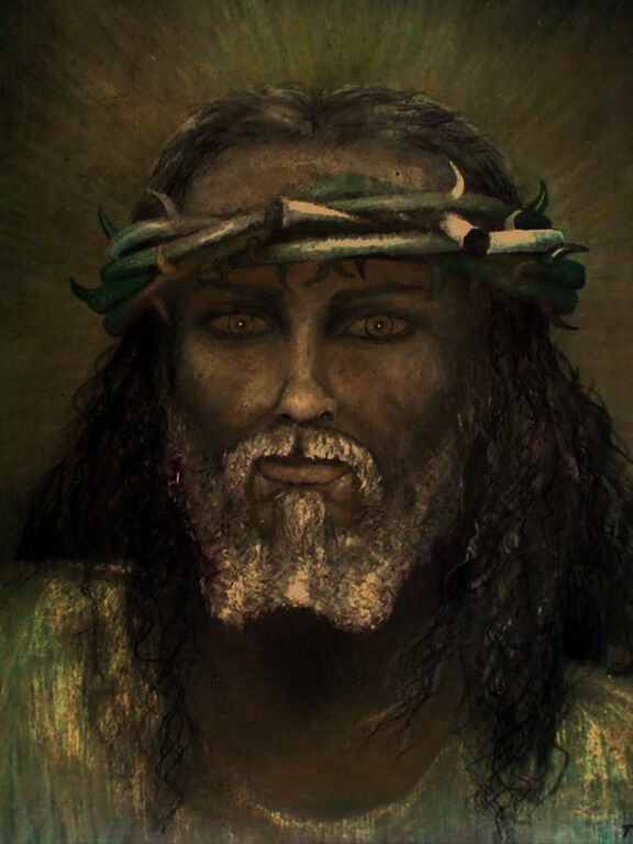 Christ - a Paint by Alberto Thirion
