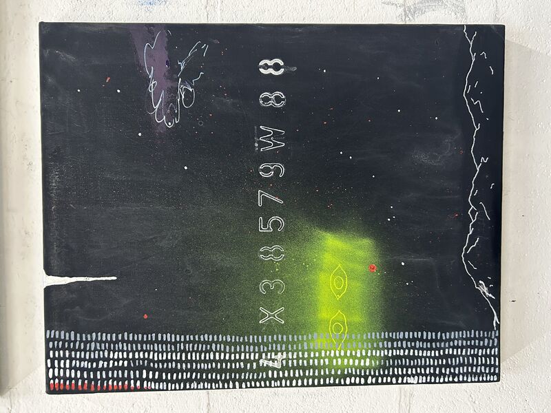 Numbers - a Paintings by steve dutton