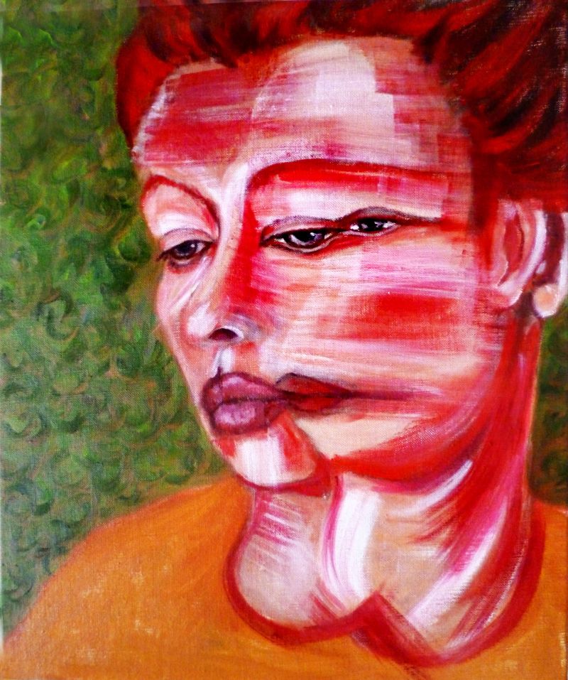 REDEMOLITION-painting-4 - a Paintings by Tenmi HANAGI