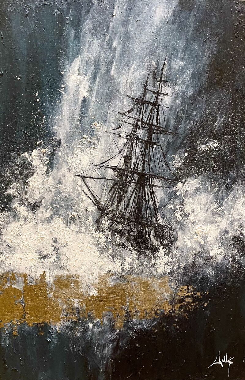 Against the Tempest  - a Paintings by Michael Wills