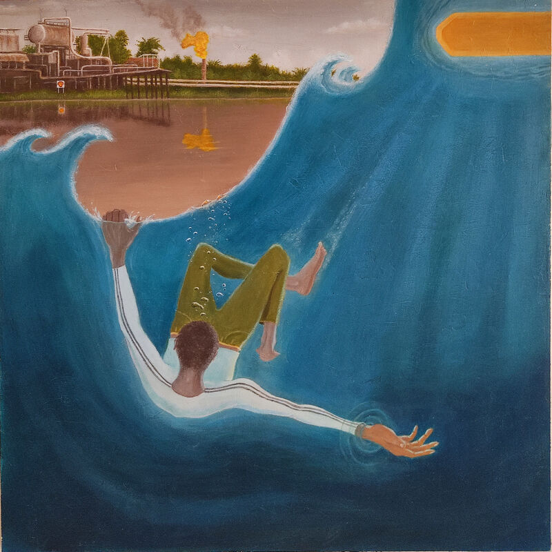 Sul delta del Niger - a Paint by sergio  illustre