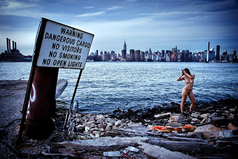 Naked Girl in New York - a Photographic Art by Vincent Peal