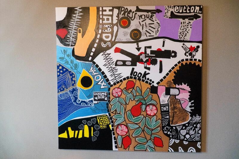 Vietato morire - a Paint by Antonietta Ottanelli