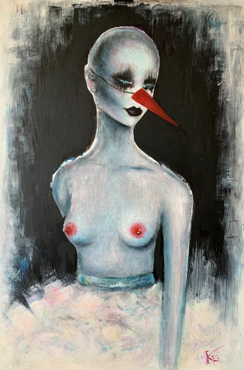 Sadness - a Paint by Kvakiart