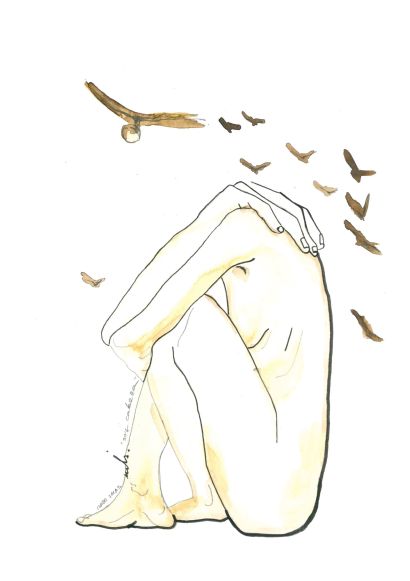 Soy cabeza - a Paintings Artwork by Isabel Salas