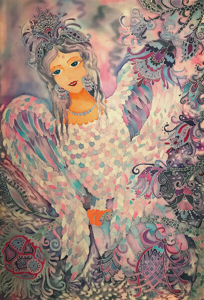 Bird of Paradise - A Paint Artwork by Tanya Belaya