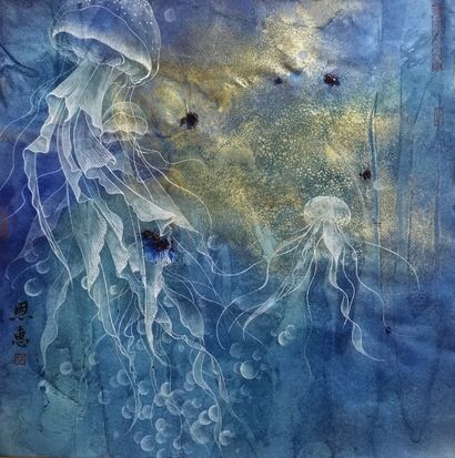 Like water - a Paint Artowrk by Chen EnHui