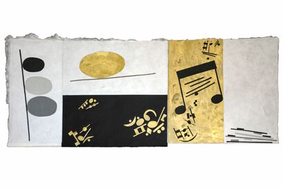 Costruzione musicale - a Paint Artowrk by nadia myriam giuliana sabbioni