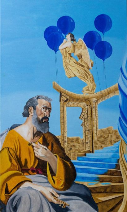 Stairway to Heaven - a Paintings Artwork by Keesart