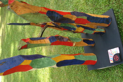 Children of the revolution - a Sculpture & Installation Artowrk by KWAKU-Eugen Schütz