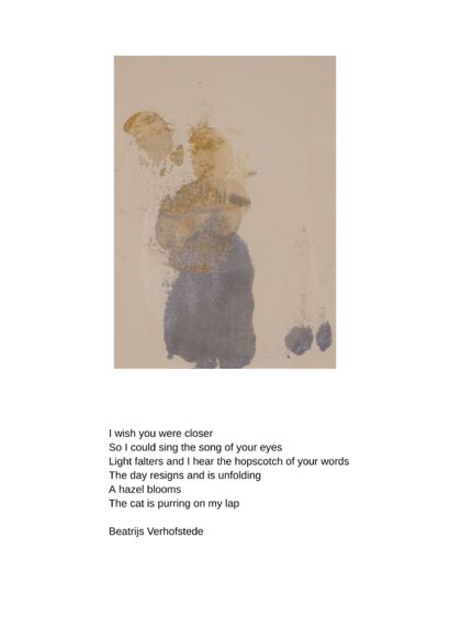 Poetry - A Paint Artwork by Bea Verhofstede