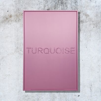 TURQUOISE? - a Paint Artowrk by GC Light Italia